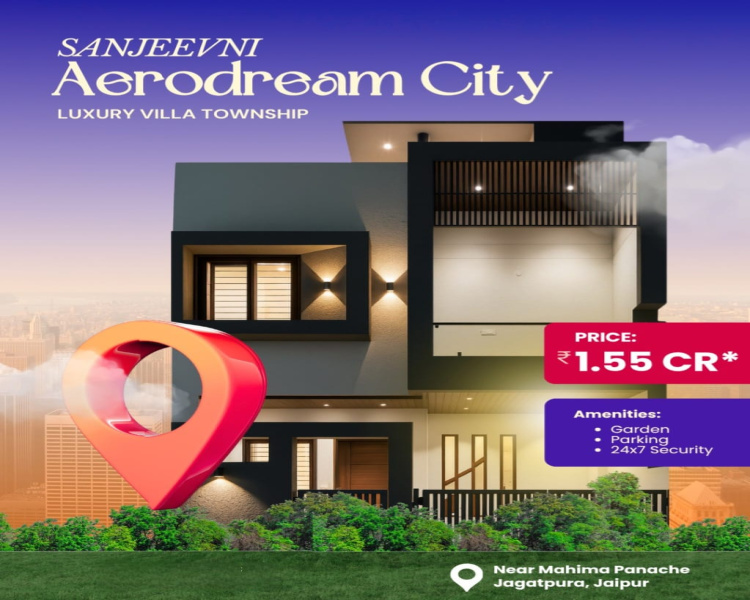 3 BHK 1725 Sq.ft. Villa for Sale in Jagatpura, Jaipur