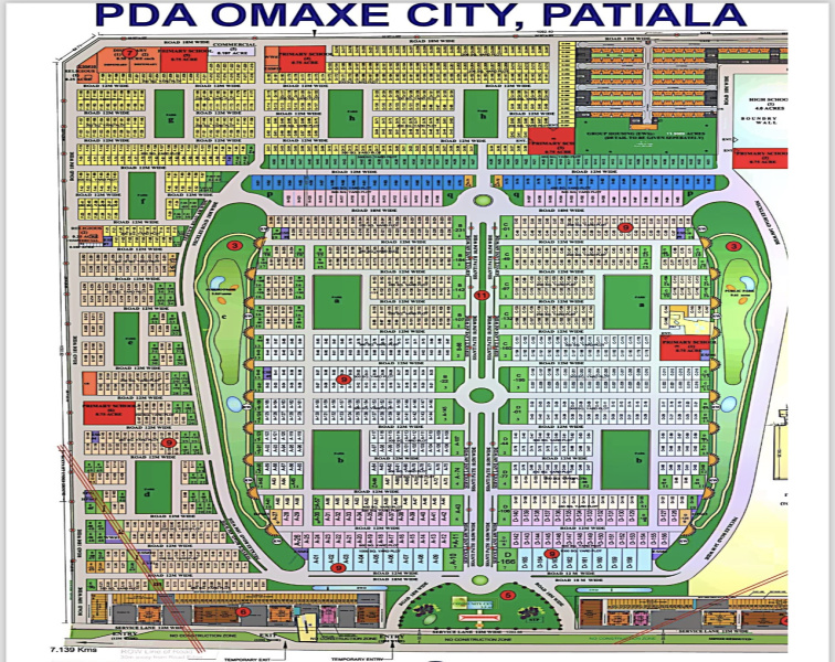  200 Sq. Yards Residential Plot for Sale in Omaxe City, Patiala
