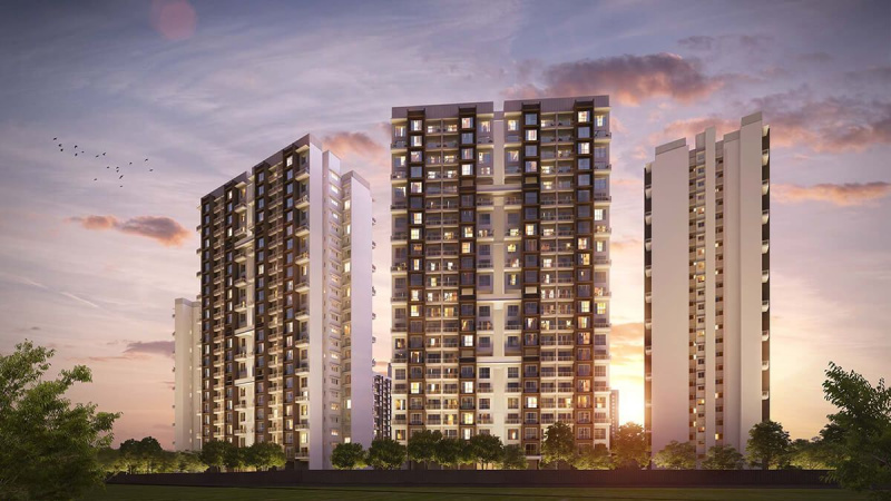 3 BHK Apartment 749 Sq.ft. for Sale in Mamurdi, Pune