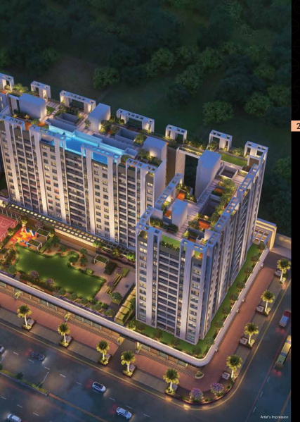 2 BHK Apartment 850 Sq.ft. for Sale in Wakad, Pune