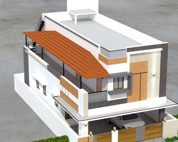 3 BHK House 4 Cent for Sale in Annur, Coimbatore