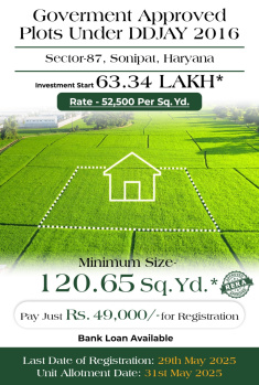  Residential Plot for Sale in Murthal, Sonipat