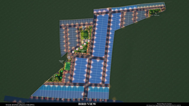  Residential Plot 800 Sq.ft. for Sale in Super Corridor, Indore