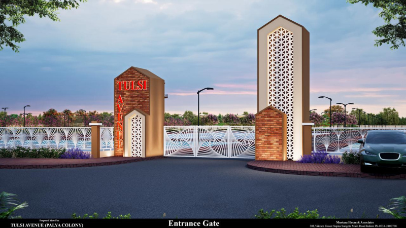  Residential Plot 800 Sq.ft. for Sale in Super Corridor, Indore