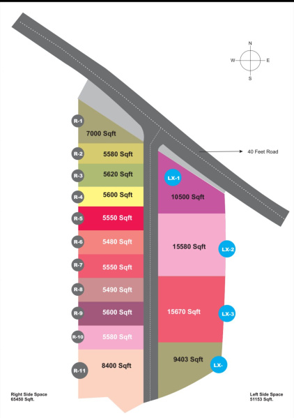  Residential Plot 15580 Sq.ft. for Sale in Kampel, Indore