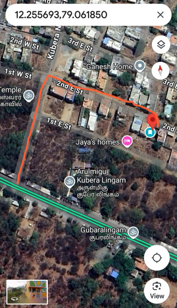  Residential Plot 1800 Sq.ft. for Sale in Vengikkal, Tiruvannamalai