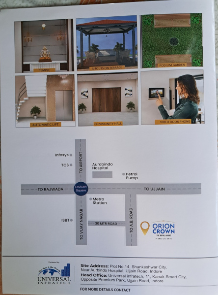  Residential Plot 1070 Sq.ft. for Sale in Ujjain Road, Indore