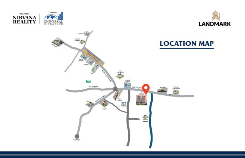 3 BHK 1505 Sq.ft. Apartment for Sale in Ujjain Road, Indore