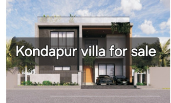 6 BHK Villa for Sale in Raja Rajeswaeri Colony, Kondapur, Hyderabad