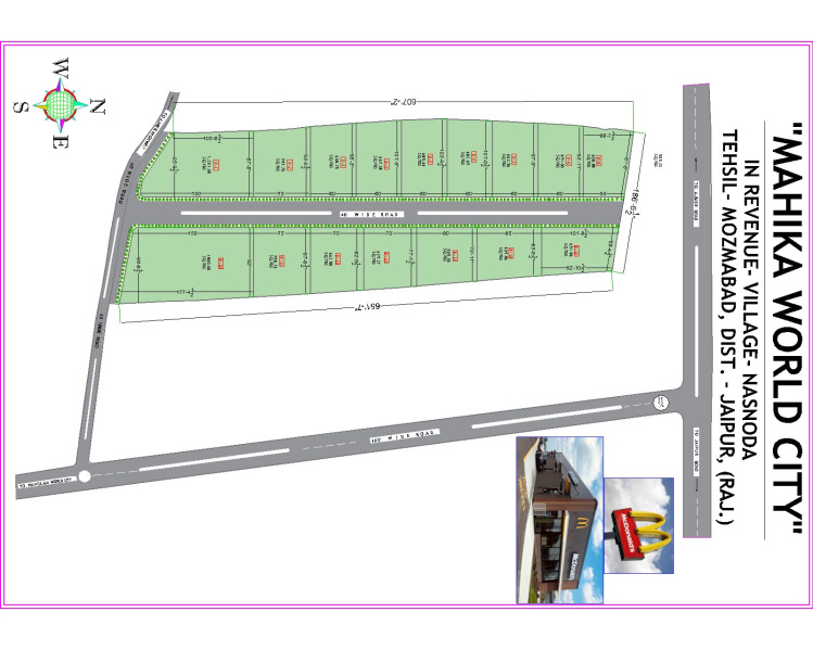  Residential Plot 600 Sq. Yards for Sale in Barwara House Colony, Ajmer Road, Jaipur