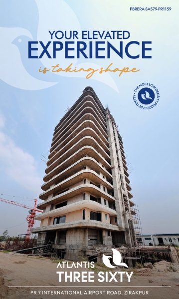 3.5 BHK Apartment 2600 Sq.ft. for Sale in Airport Road, Zirakpur