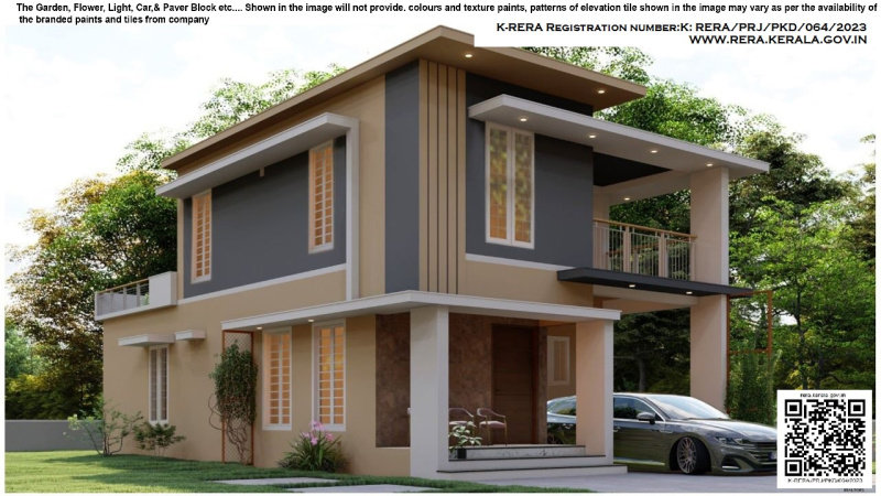 3 BHK Villa 1500 Sq.ft. for Sale in Vadakkanthara, Palakkad