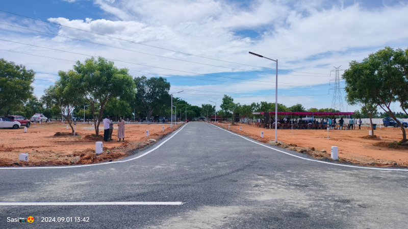  Residential Plot 1200 Sq.ft. for Sale in Panjapur, Tiruchirappalli