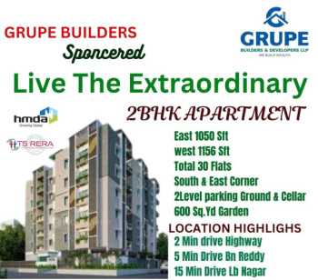 2 BHK Flat for Sale in Gurram Guda, Hyderabad