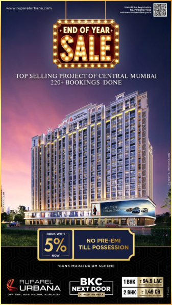 2 BHK 630 Sq.ft. Apartment for Sale in Nehru Nagar, Kurla East, Mumbai