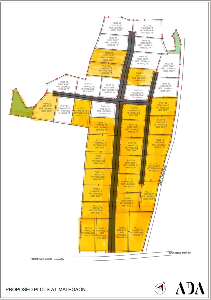  11000 Sq.ft. Residential Plot for Sale in Badlapur, Thane