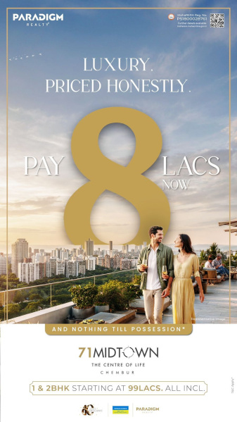 1 BHK 425 Sq.ft. Apartment for Sale in Sindhi Society, Chembur, Mumbai