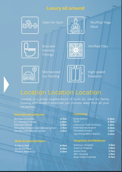 1 BHK 450 Sq.ft. Apartment for Sale in Nehru Nagar, Kurla East, Mumbai