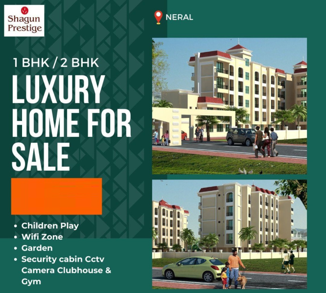 1 BHK Apartment 254 Sq.ft. for Sale in Neral, Mumbai