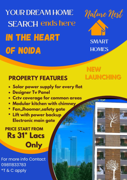 2 BHK Apartment 750 Sq.ft. for Sale in Sector 73 Noida