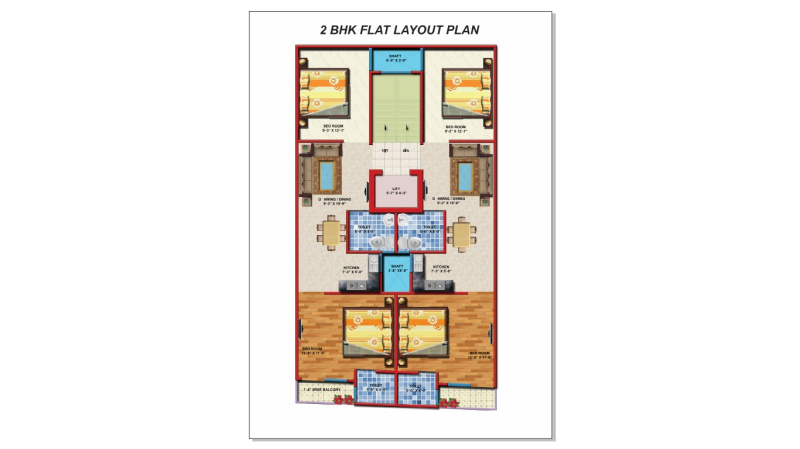 2 BHK Apartment 700 Sq.ft. for Sale in Sector 73 Noida
