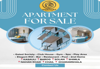 1 BHK Flat for Sale in Kasauli, Solan