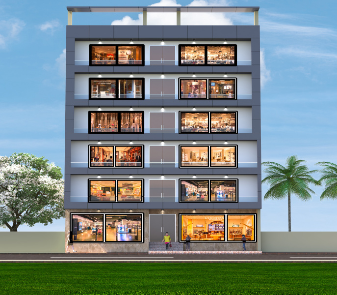  Commercial Shop 21000 Sq.ft. for Sale in Sector 107 Noida