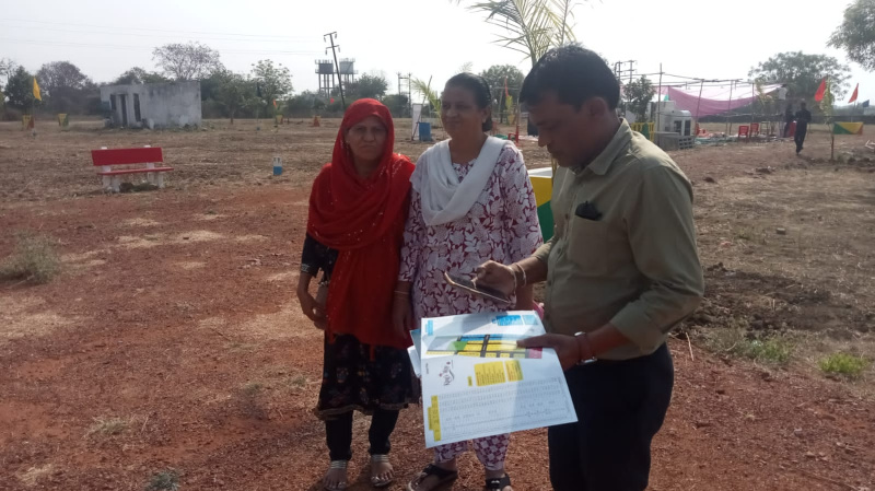  1781 Sq.ft. Residential Plot for Sale in Hingnala, Chandrapur