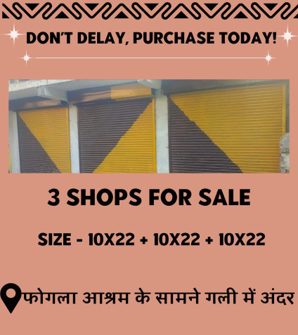  Commercial Shop 660 Sq.ft. for Sale in Raman Reiti, Vrindavan