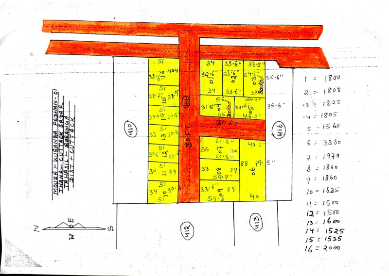  1500 Sq.ft. Residential Plot for Sale in Barang, Cuttack