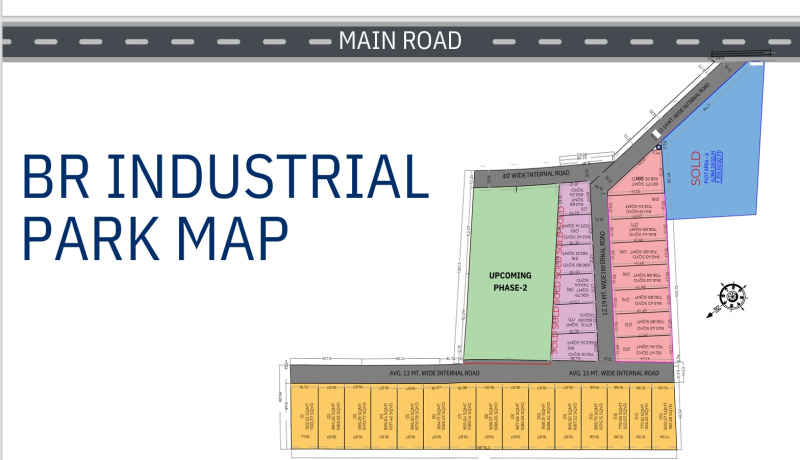  Commercial Land 841 Sq. Yards for Sale in Sikandrabad, Bulandshahr