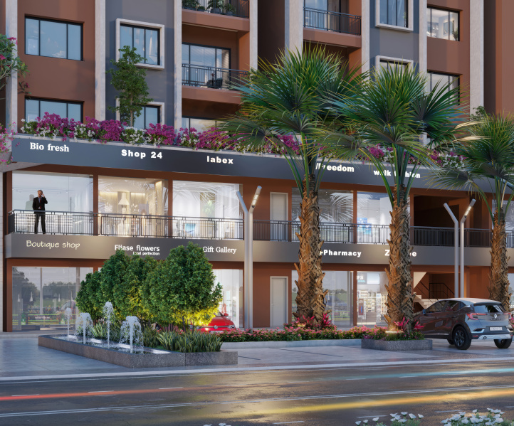  Office Space 416 Sq.ft. for Sale in Mahadev Ghat Road, Raipur