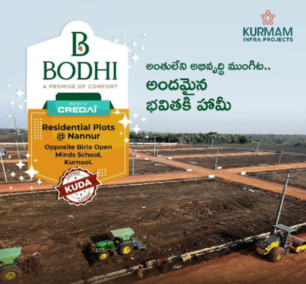  Residential Plot 3 Cent for Sale in Nannur, Kurnool