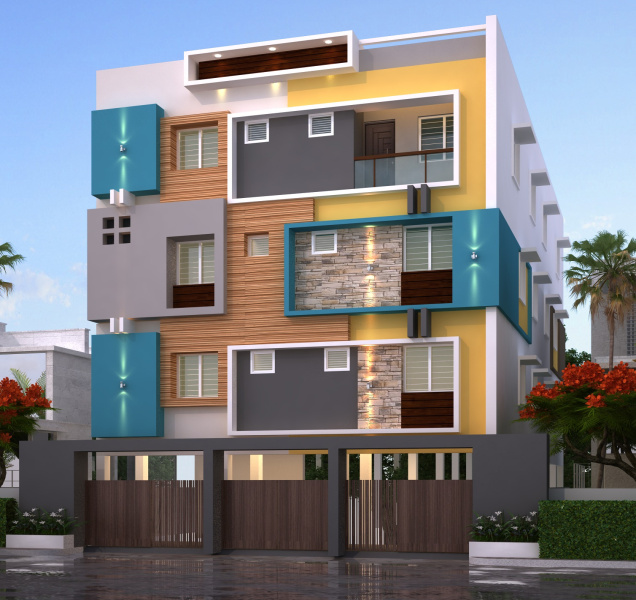 3 BHK Builder Floor 1104 Sq.ft. for Sale in Chrompet, Chennai