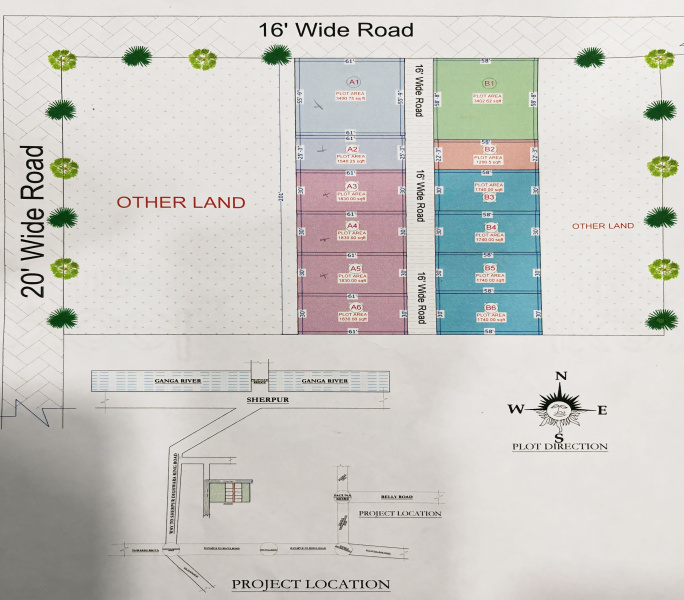  Residential Plot 1361 Sq.ft. for Sale in Kanhauli, Bihta, Patna