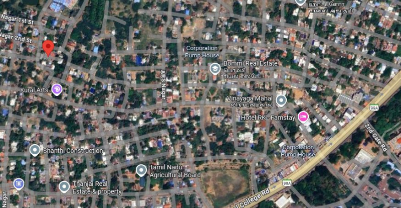 2 BHK House 1100 Sq.ft. for Sale in Medical College Road, Thanjavur