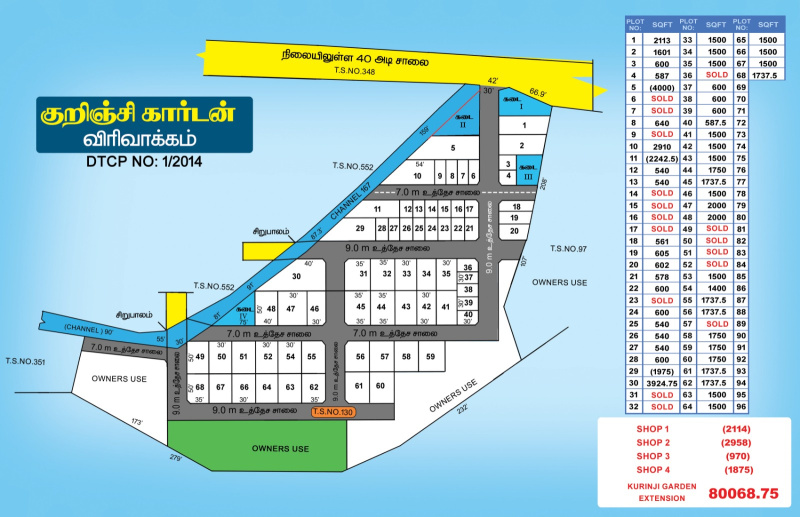  600 Sq.ft. Residential Plot for Sale in Keela Vastthachavadi, Thanjavur