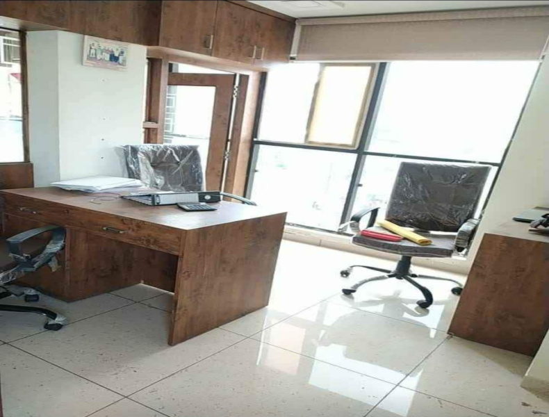  Office Space 857 Sq.ft. for Rent in Prahlad Nagar, Ahmedabad