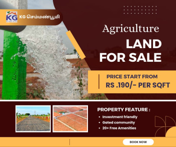  Agricultural Land for Sale in Melmaruvathur, Chennai