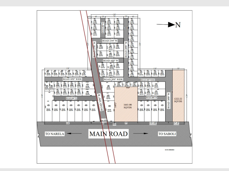  Residential Plot 300 Sq.ft. for Sale in Narela, Delhi