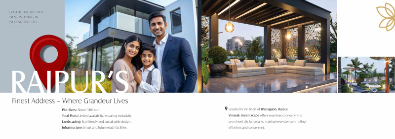  1977 Sq.ft. Residential Plot for Sale in Bhatagaon, Raipur