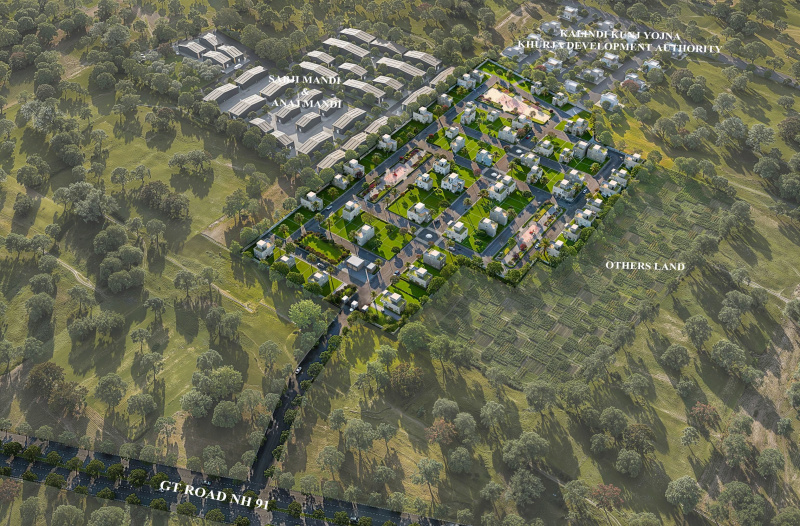  Residential Plot 68 Sq. Yards for Sale in Khurja, Bulandshahr