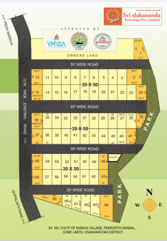  Residential Plot for Sale in Akkireddypalem, Visakhapatnam