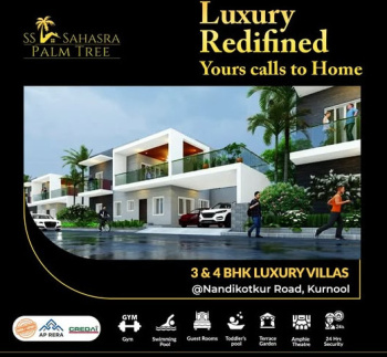 3 BHK House for Sale in Nandikotkur Road, Kurnool