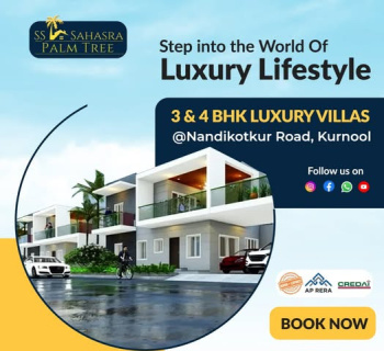 3 BHK Villa for Sale in Nandikotkur Road, Kurnool