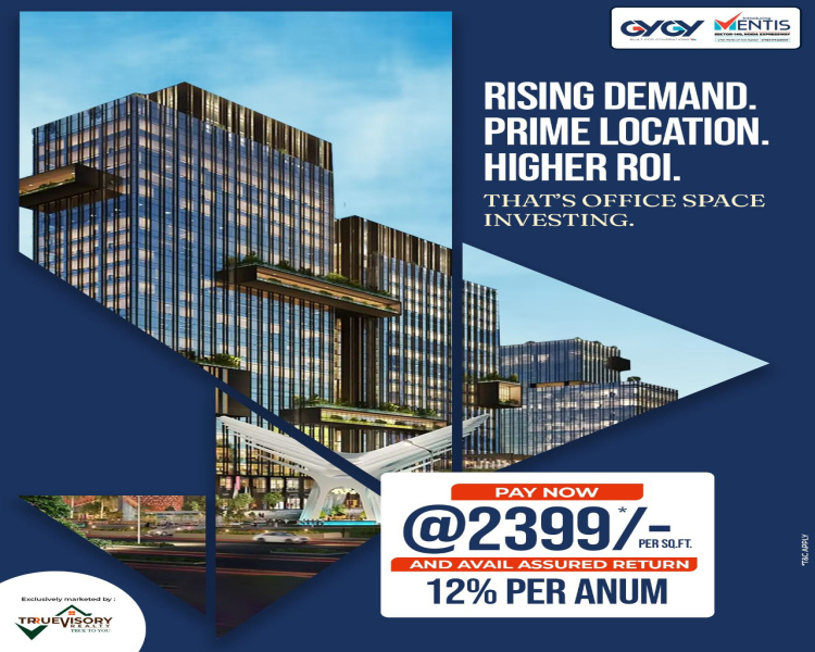 600 Sq.ft. Office Space for Sale in Sector 140, Noida,