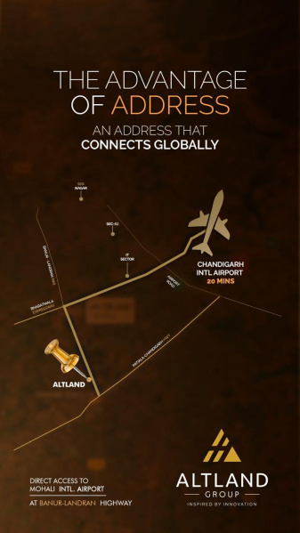 3 BHK Apartment 1663 Sq.ft. for Sale in Landran Banur Road, Mohali