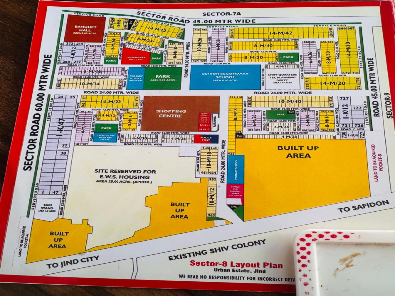  Residential Plot 100 Sq.ft. for Sale in Amarheri, Jind