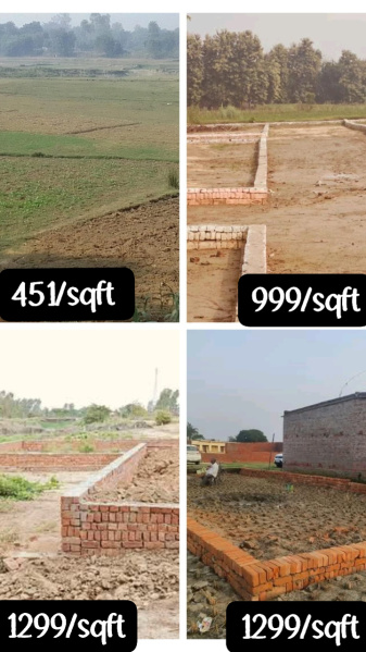  Residential Plot 1000 Sq.ft. for Sale in Air Force Area, Gorakhpur