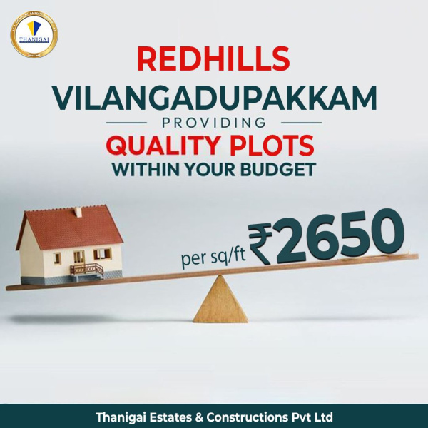  Residential Plot 750 Sq.ft. for Sale in Red Hills, Chennai